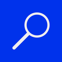 search icon stock vector illustration flat design