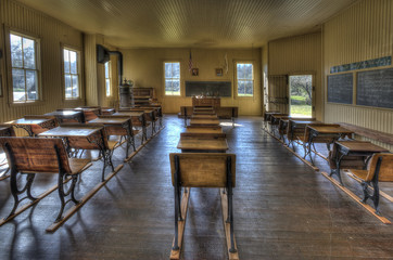 The historic one-room schoolhouse in Coloma has been here for nearly 100 years.