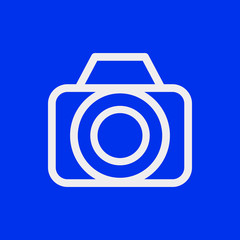 camera icon stock vector illustration flat design