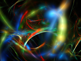 Abstract fractal background