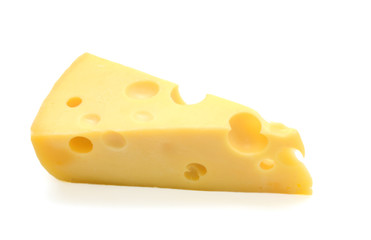 cheese isolated on white background