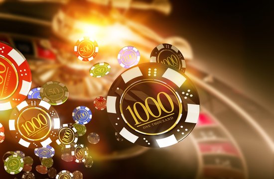 Casino Roulette Chips Blow