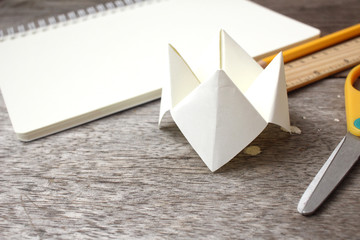 Origami paper fortune teller