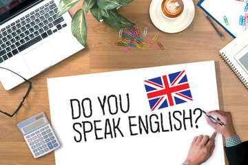 DO YOU SPEAK ENGLISH? Concept of learning Englis