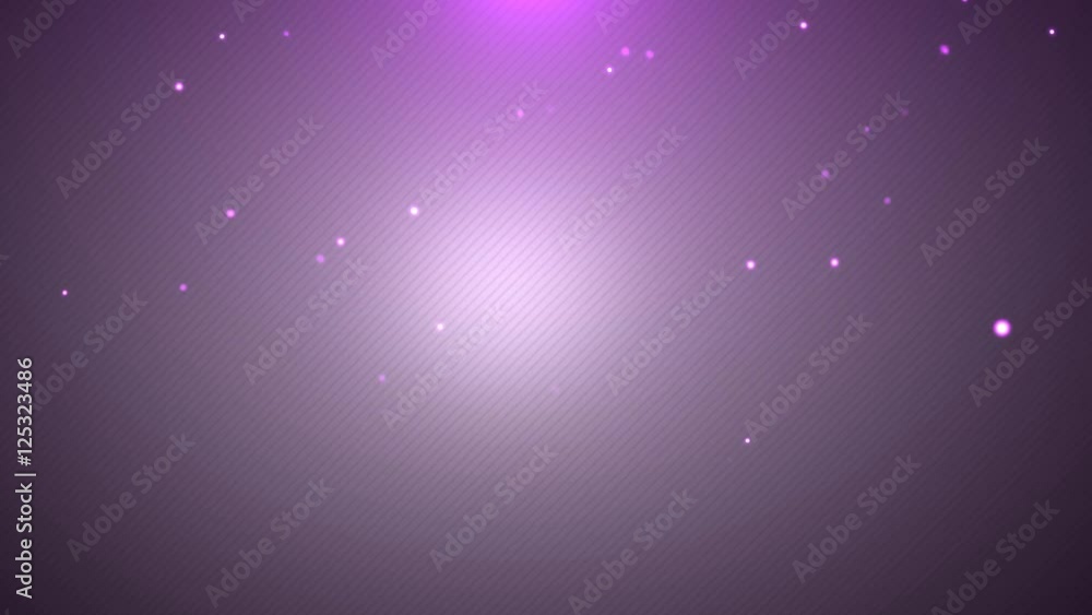 Wall mural clean simple purple vignette background with particles