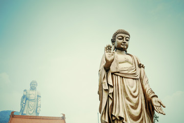 Fototapeta premium Wuxi Grand Buddha at Lingshan in China