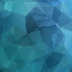 Obraz premium Abstract geometric style blue background. Vector illustration