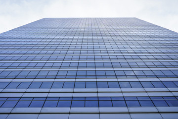 Fototapeta na wymiar Windows of Skyscraper Business Office.