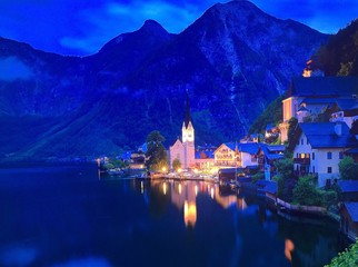 mountains village