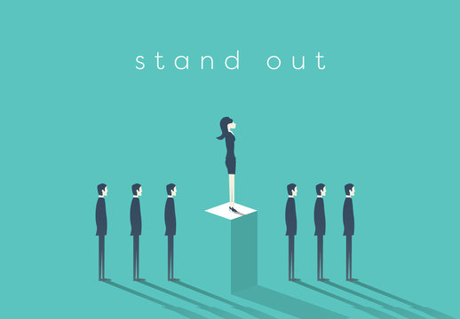 "Stand Out" in Business Illustration 2
