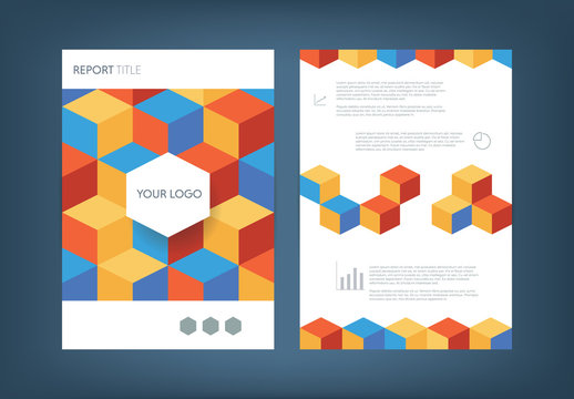 Isometric Cube Report Layout