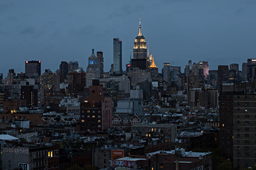 New York City Skyline at night