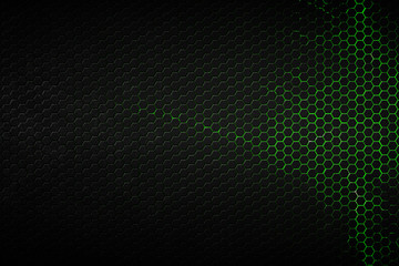 set 9. hexagon background and texture. - 125329890