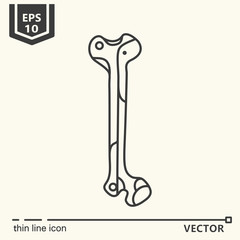 One icon. Artificial bone
