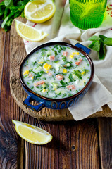 Cold summer soup