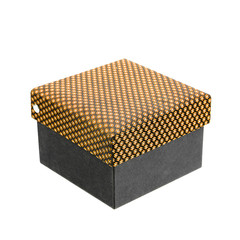 silk box isolated on white background,gift box