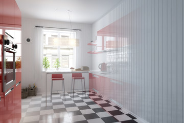 Meine rote Küche (Projektierung)