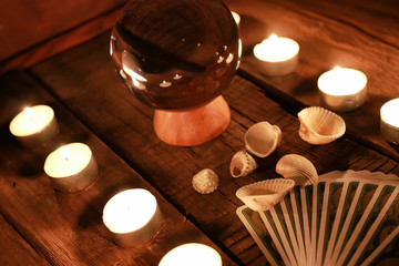 candle divination tarot cards