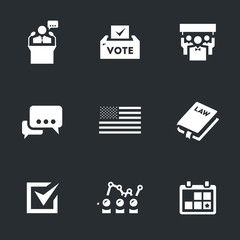 Vector Set of Voting and elections.