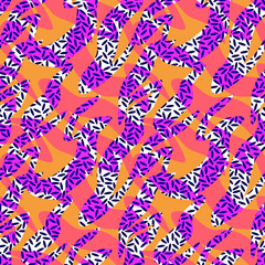 Mephis vector pattern with geometric shapes