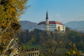 Schloss Děčín Tetschen - Elbsandsteingebirge