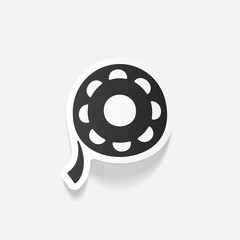 realistic design element: film