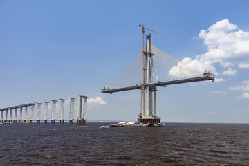 Brücke über den Amazonas bei Manaus