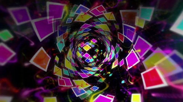 LOOPED VJ creative (energy,abstract,techno,electronic,dubstep) Background for music festival, disco and etc...!!!
