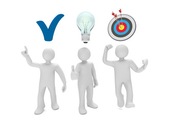 Manikin Check Bulb Target