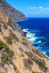 Summer rocky coast(Costa Blanca, Spain).