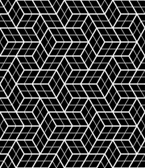 Abstract geometric hipster fashion design print 3d cubes pattern