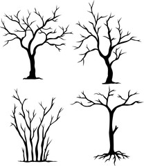 collection of dead trees
