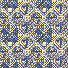 Hand Drawn Ethnic Seamless Pattern