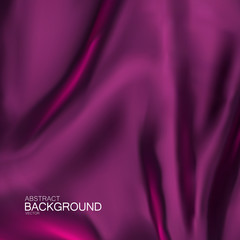 Fototapeta premium Purple silk fabric.