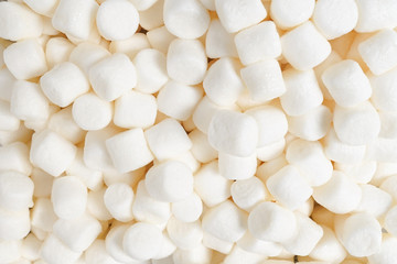 marshmallows. marshmallow top view, marshmallow for background, sweet background.