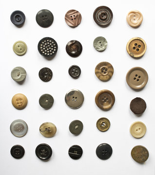 Mixed Collection of Buttons