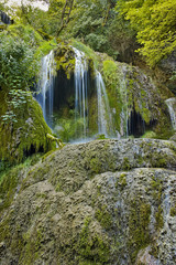 Amazing landscape of Krushuna Waterfalls, near the city of Lovech, Bulgaria