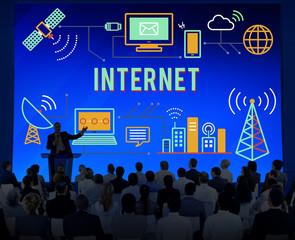 Internet Connection Online Technology Network Concept