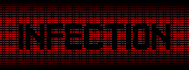 Infection text on red laptops background illustration
