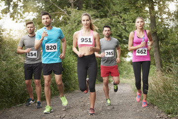 Running in very difficult territory.