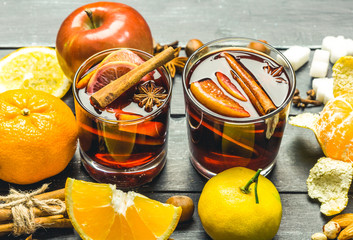 Christmas mulled wine