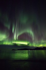 Aurora explosion outside Tromso