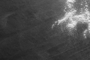 Fototapeta premium Chalk rubbed out on blackboard