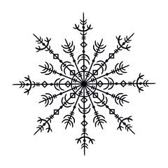 decorative snowflake