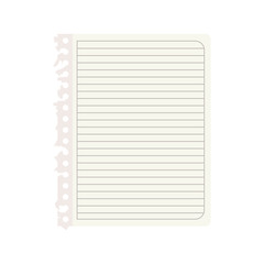 stacked paper sheets with text vector illustration