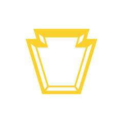 Keystone Shape - Vector Logo Icon