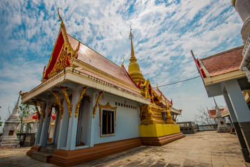 Wide Shot of Temple