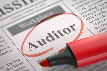 Auditor Join Our Team. 3D. © tashatuvango
