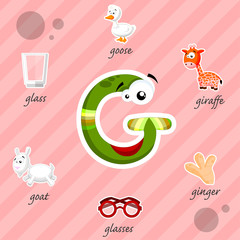 Funny letter G