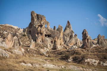 Fototapeta premium Caves in Cappadocia, Turkey